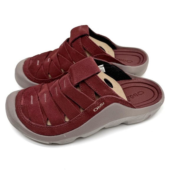 Oboz Women's Whakata Town Slide Slip on  Mule Sandals Port Size 8 - Picture 1 of 7